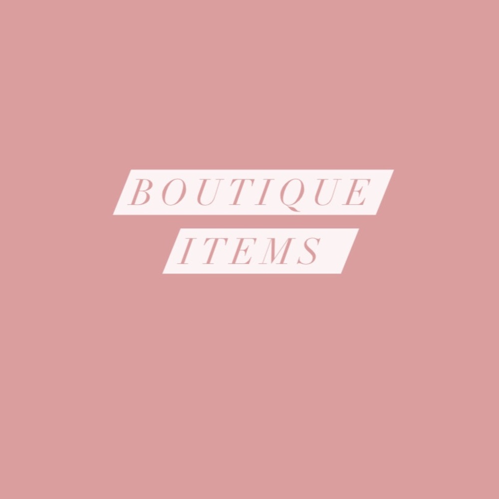 BOUTIQUE ITEM INFO